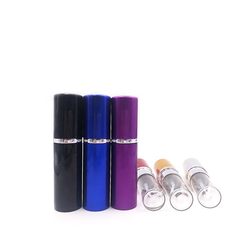 Hot sale! 5ml 10ml 15ml Metal Pocket Portable Mini Travel Spray Bottom Refillable Bottles Aluminum Perfume Atomize