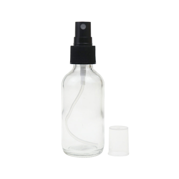 Hot sale 60ml empty refill pocket glass cosmetic perfume atomizer spray bottle with fine pump mist sprayer