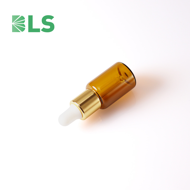 Hot sale 8ml tube glass vials custom amber dropper glass bottle