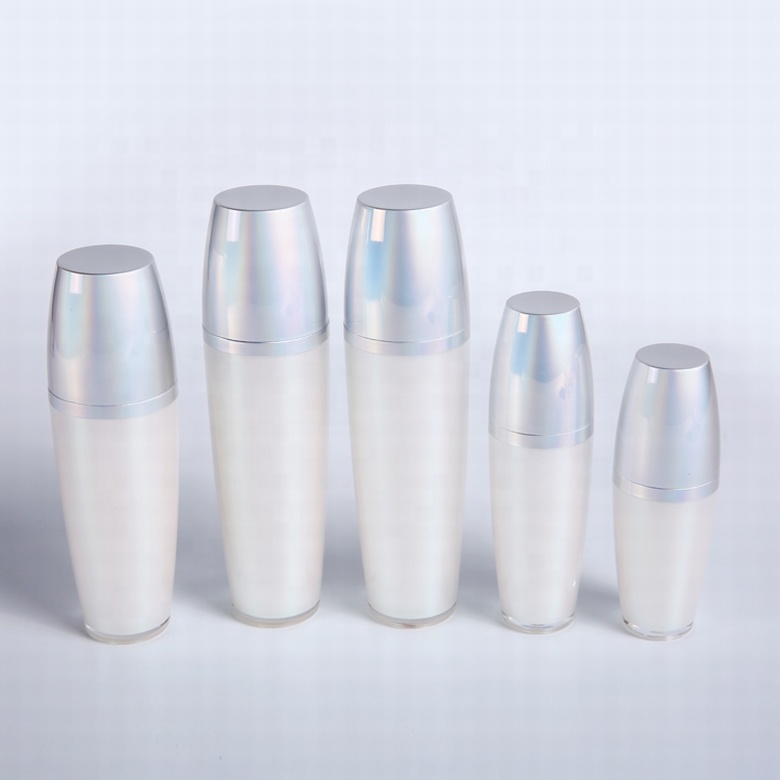 Hot sale Ball shape eye gel and face cream bottles 30ml acrylic lotion bottle