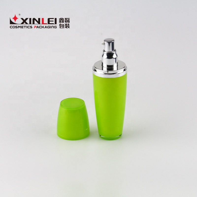Hot sale Ball shape eye gel and face cream bottles 30ml acrylic lotion bottle
