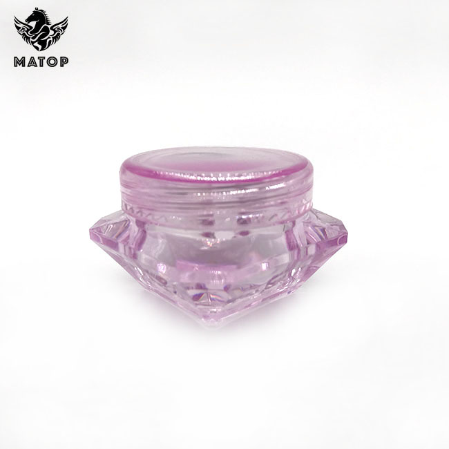 Hot sale Clear 3ml 5ml Cream PS cosmetic cream jars