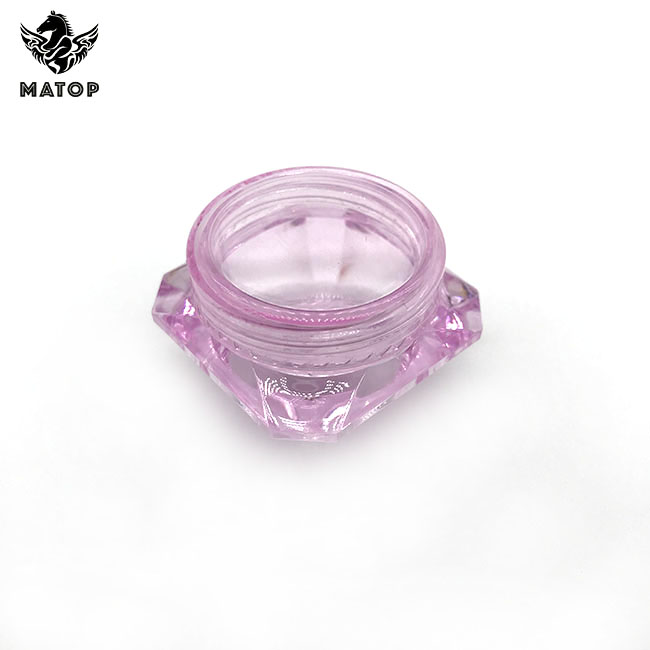 Hot sale Clear 3ml 5ml Cream PS cosmetic cream jars