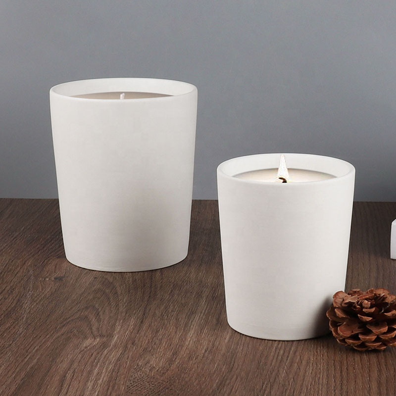 Hot sale Creative Multi-color Frosted Green Black White Candle Jars With Wooden Lids