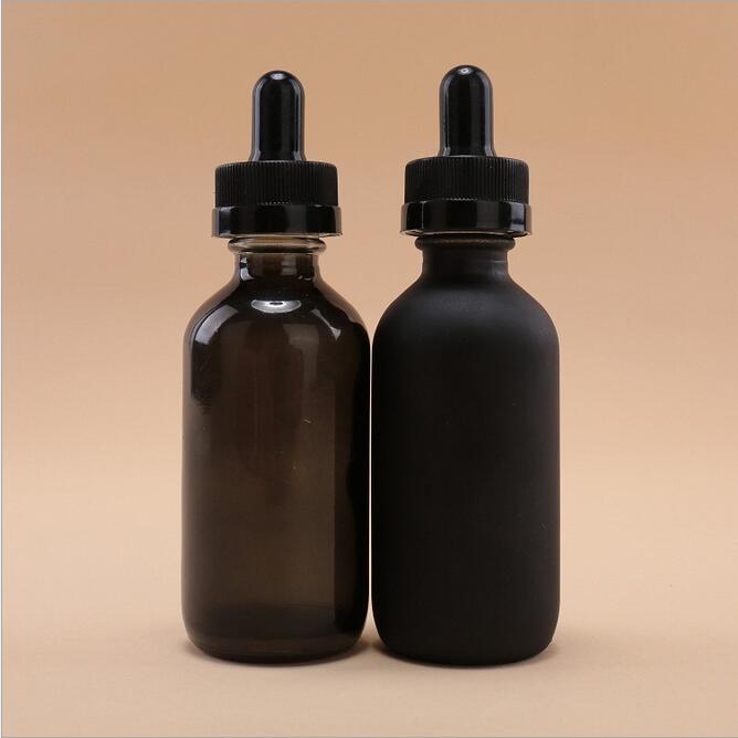 Hot sale Eco friendly luxury glass dropper bottle essential oil 4 oz for hair body
