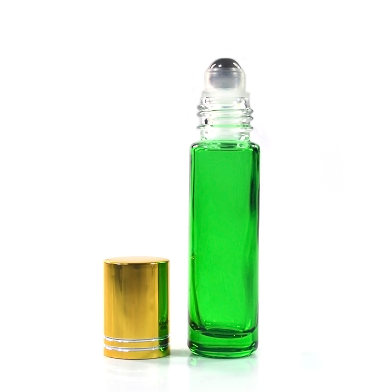 Hot sale Factory Wholesale 10 ml Glass Roll on Perfume Bottle with Stainless Steel Roller Balls