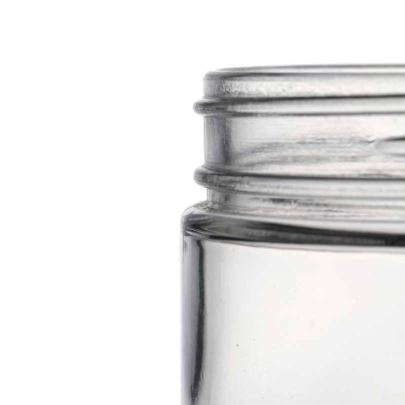 Hot sale Kitchenware Flint High Quality Plastic Lids Storage Food Glass Jar Manufacturers