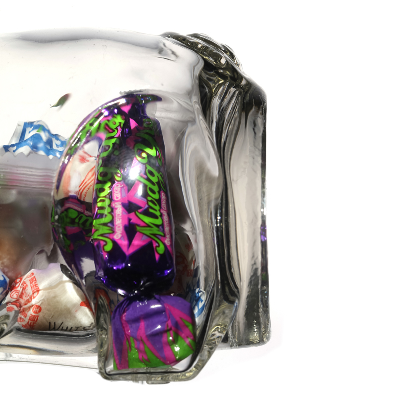 Hot sale Lucky Pig Shaped for Decoration&Storage Customize Food Glass Jar Factory