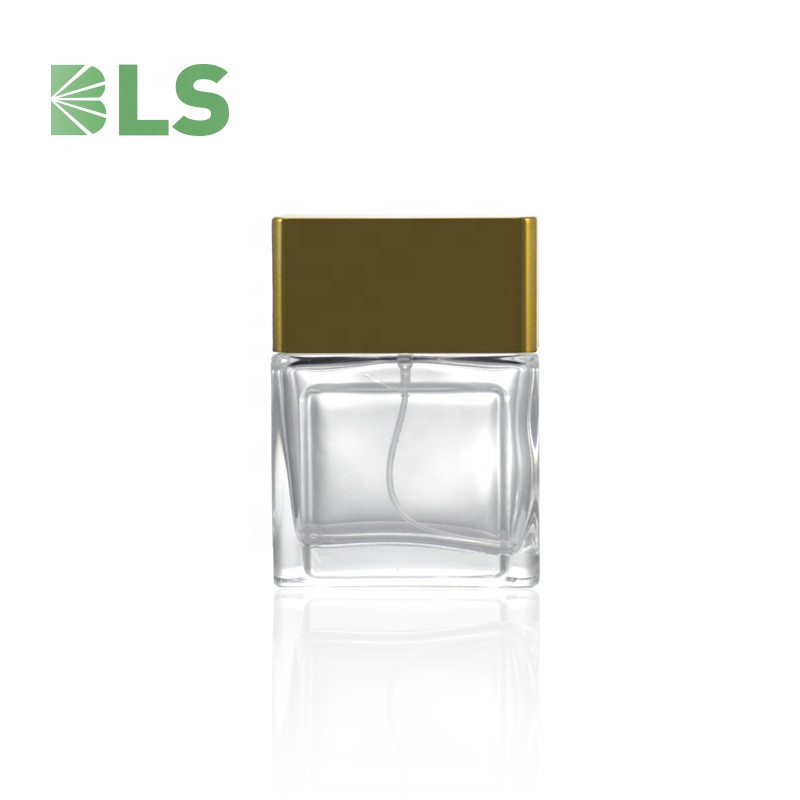 Hot sale Luxury Refillable 50ml 100ml Spray Empty Glass Perfume Bottles