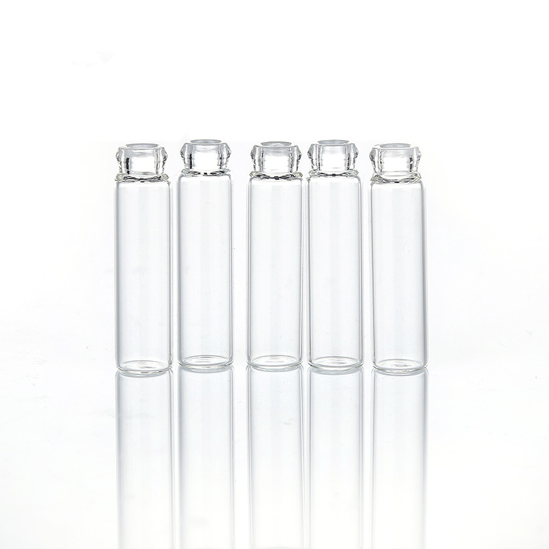 Hot sale New type sample free 1ml 2ml 3ml mist spray mini Tester perfume clear glass bottle sample vials with stick stopper
