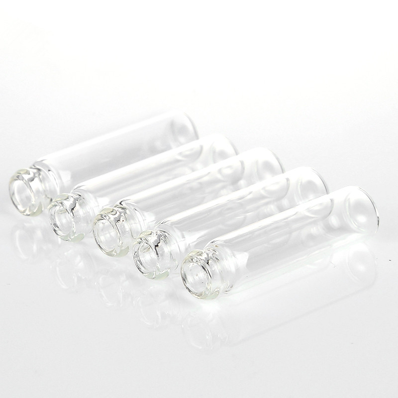 Hot sale New type sample free 1ml 2ml 3ml mist spray mini Tester perfume clear glass bottle sample vials with stick stopper