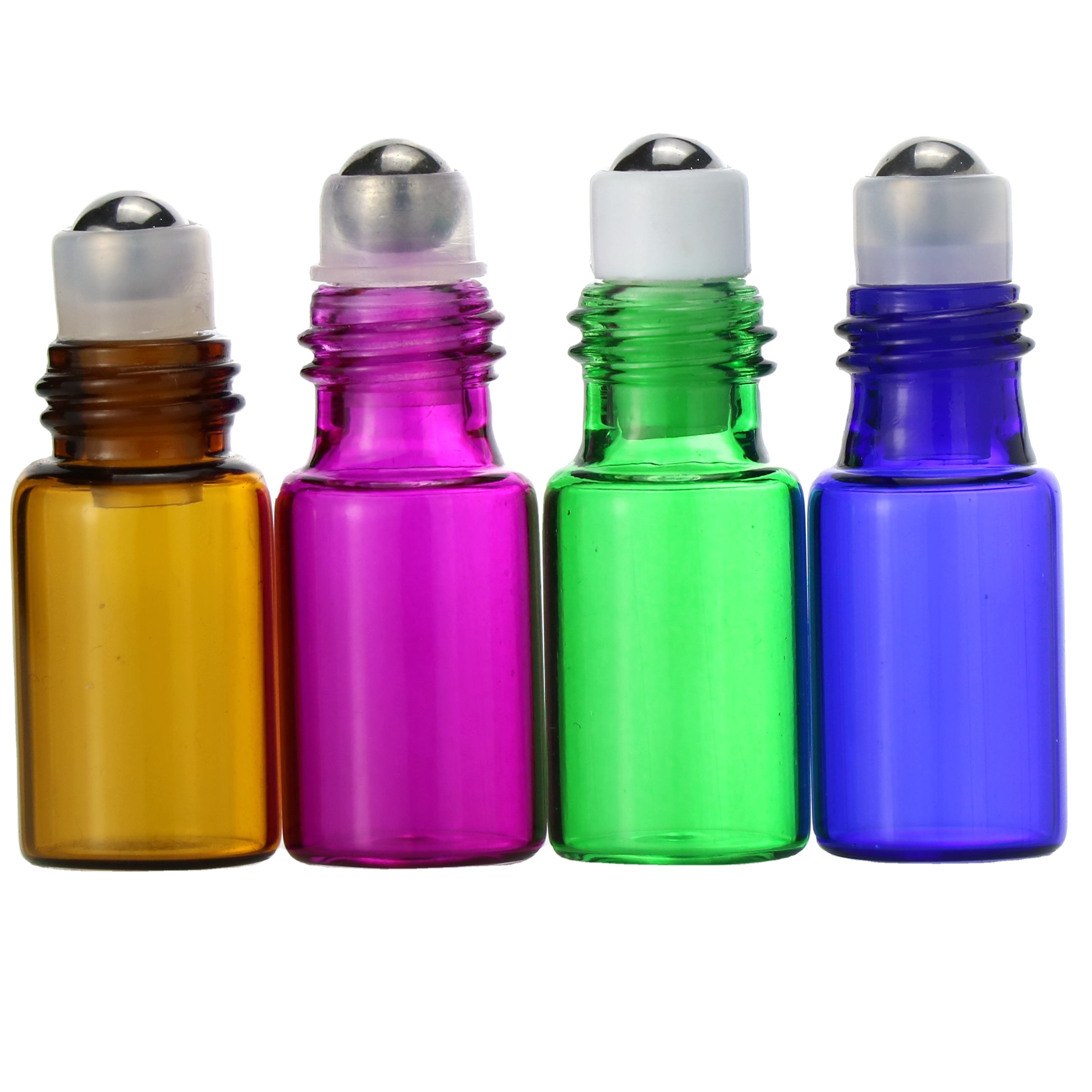 Hot sale Thick glass 5ml 10ml Rollon Perfume Bottle Roll On Perfume Bottle 5ml Roller Amber Glass Gottle