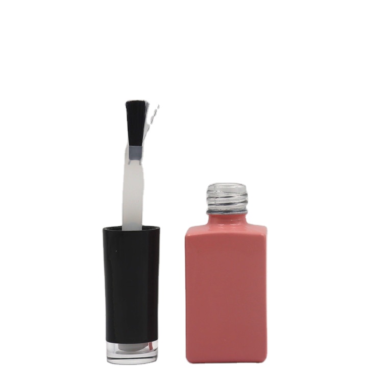 Hot sale cheap price 11ml empty coating gel nail polish glass bottle with cap and brush