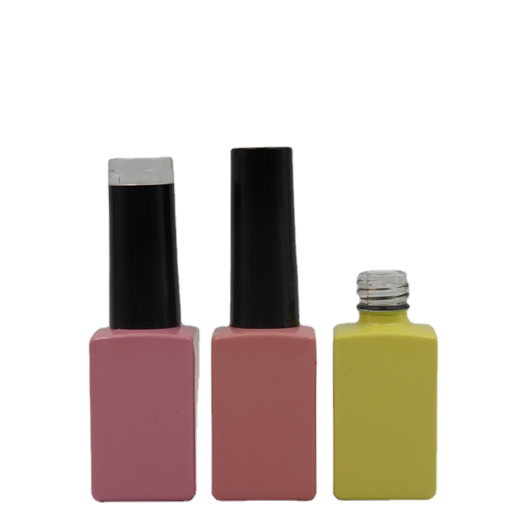 Hot sale cheap price 11ml empty coating gel nail polish glass bottle with cap and brush