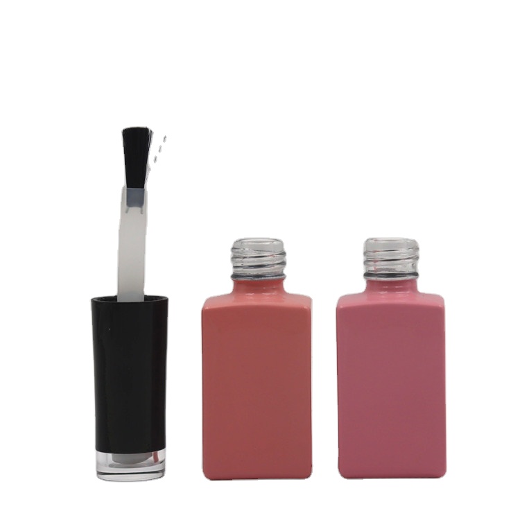 Hot sale cheap price 11ml empty coating gel nail polish glass bottle with cap and brush