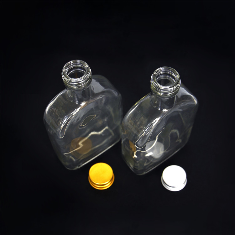 Hot sale clear champagne sparkling wine 200ml wine glass bottle