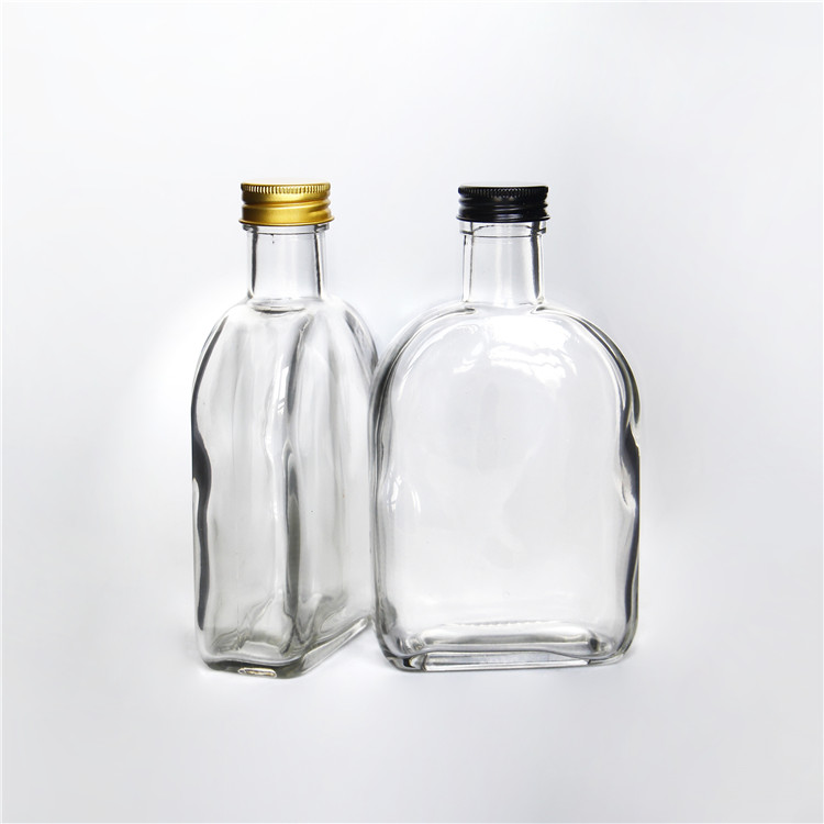 Hot sale clear champagne sparkling wine 200ml wine glass bottle