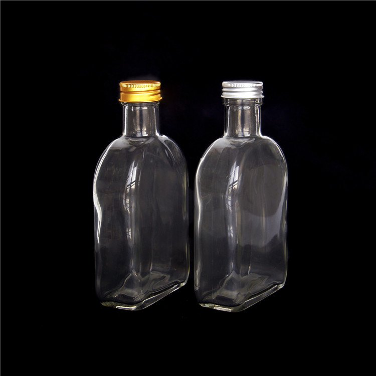 Hot sale clear champagne sparkling wine 200ml wine glass bottle