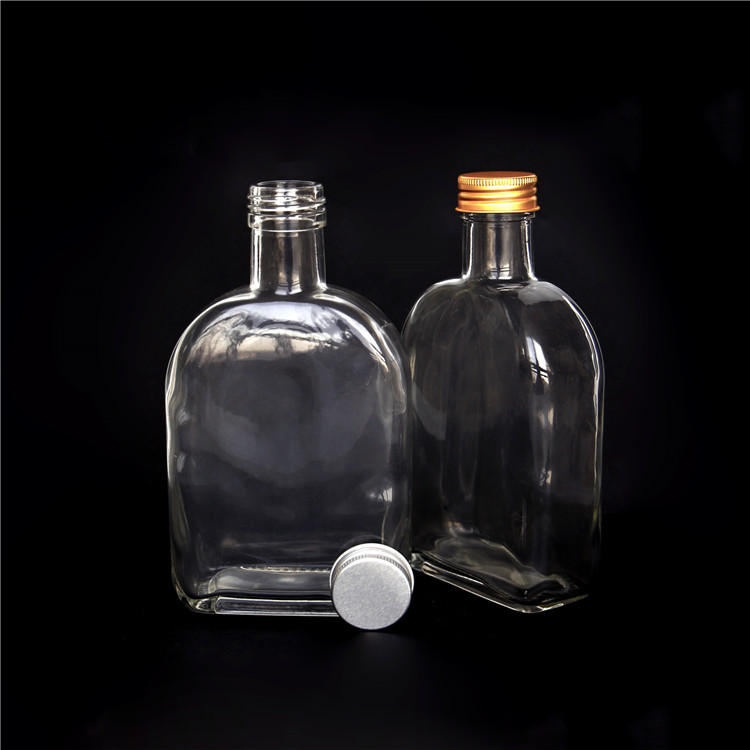 Hot sale clear champagne sparkling wine 200ml wine glass bottle