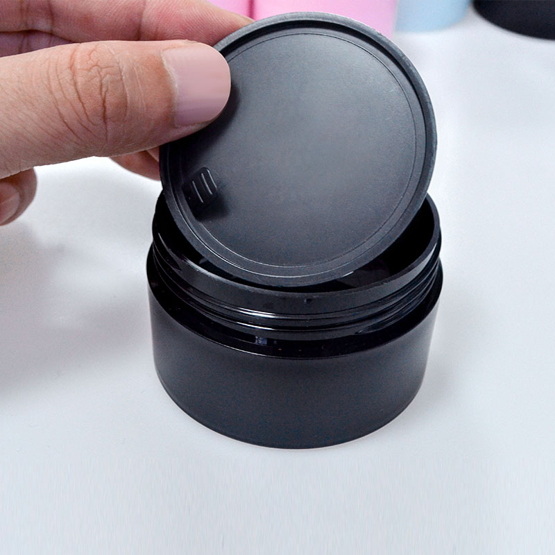 Hot sale cosmetic 3g 5g 10g 15g 30g 50g 80g frosted PP plastic cream jar