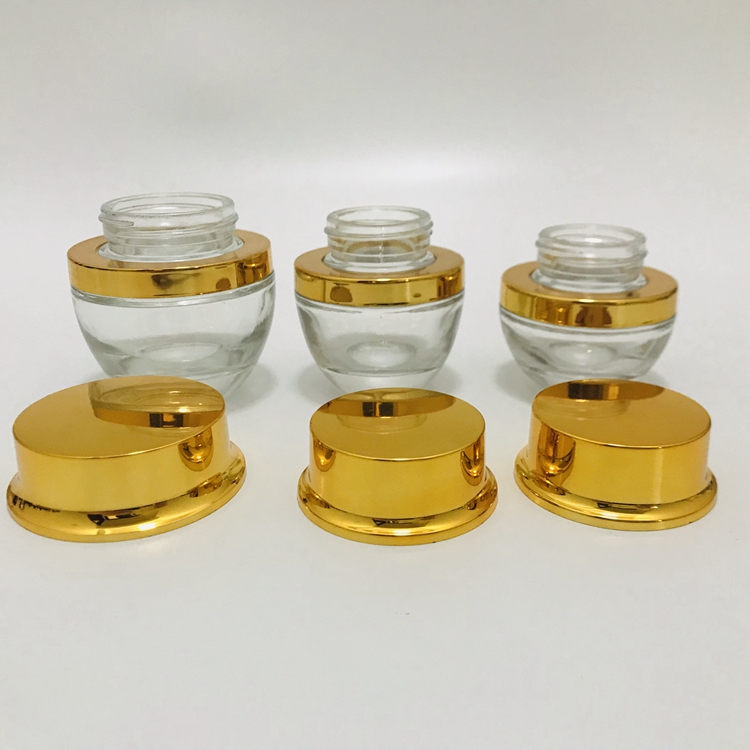 Hot sale cosmetic packaging skincare jars body lotion pump bottle clean bottles 20g 30g 50g 30ml 100ml with free sample