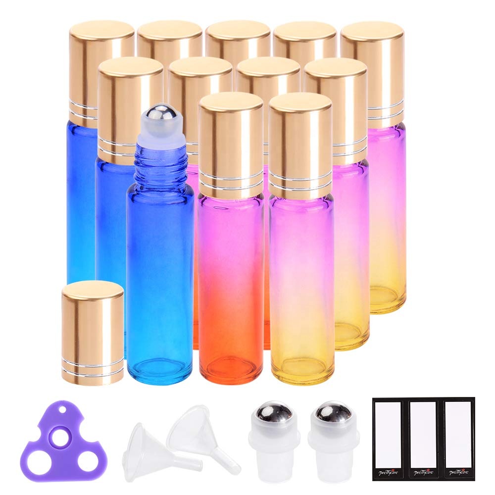 Hot sale custom 5ml 10ml 15ml 20ml 30ml 50ml 100ml 200ml roll on perfume oil bottle