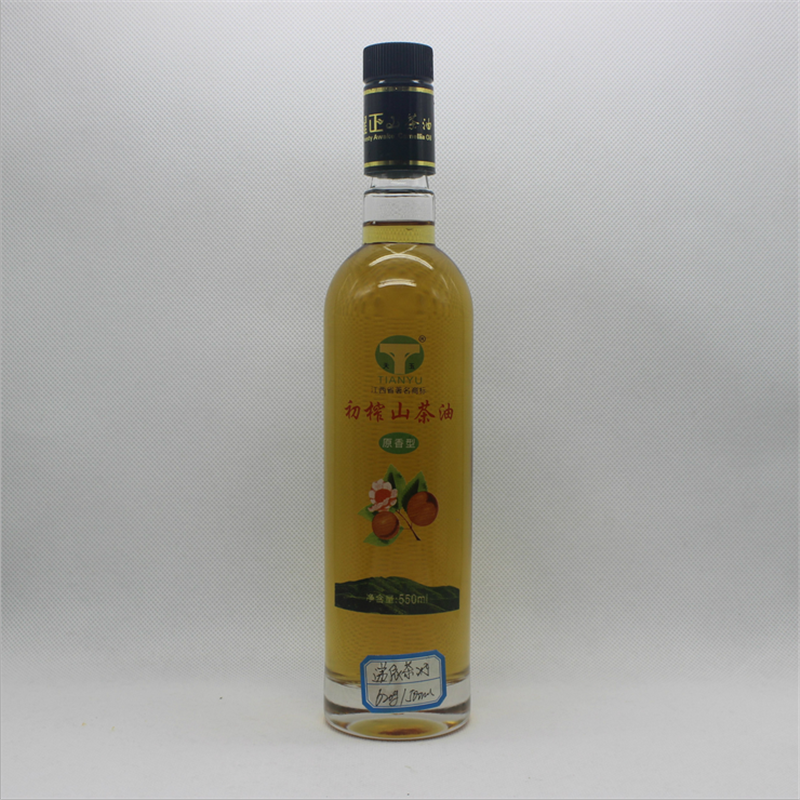 Hot sale customized fancy olive oil glass bottles