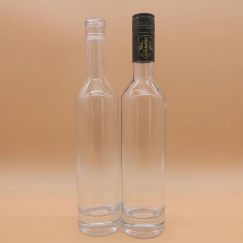 Hot sale customized fancy olive oil glass bottles