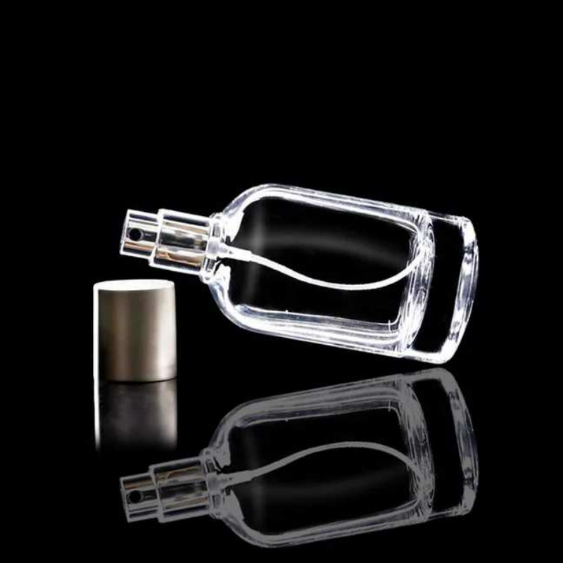Hot sale cylinder perfume bottles 50ml 100ml with vaporisateur spray santal 33