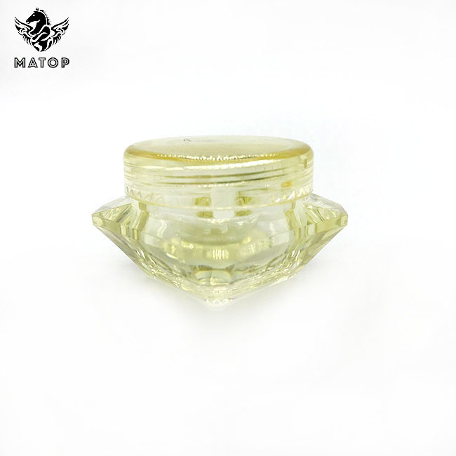 Hot sale diamond 5g plastic eye cream pot cream jars