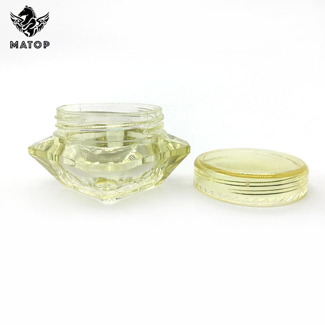 Hot sale diamond 5g plastic eye cream pot cream jars