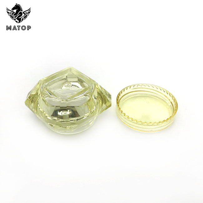 Hot sale diamond 5g plastic eye cream pot cream jars