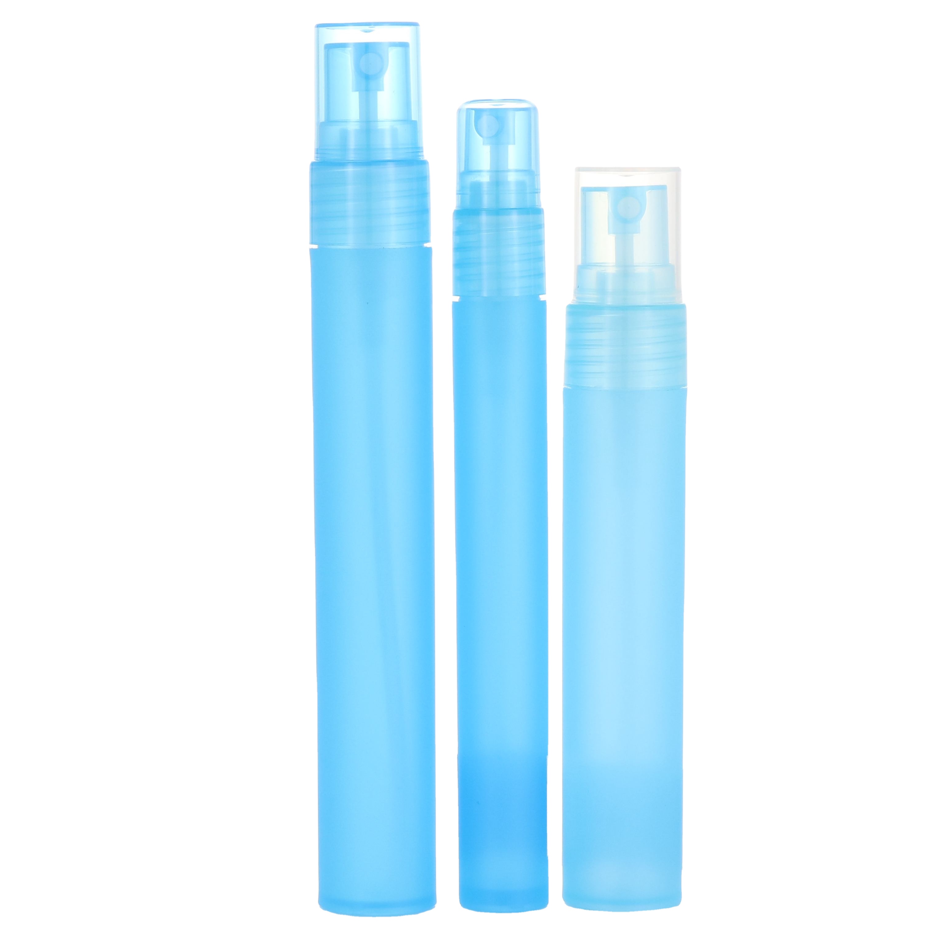 Hot sale eco friendly 10ml pet pp pencil empty white atomizer pump pen type dispenser perfume spray plastic bottle