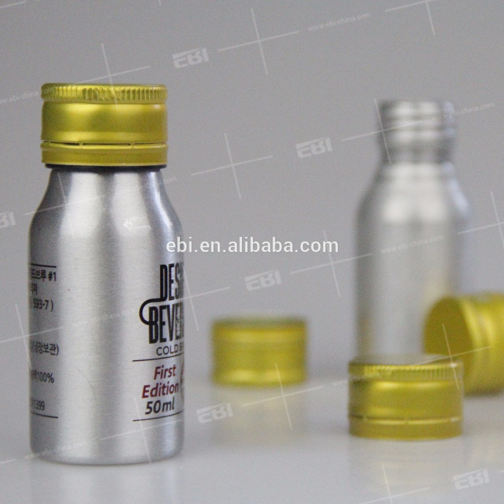 Hot sale empty aluminum beer bottle orange juice bottle aluminum milk bottles wholesale