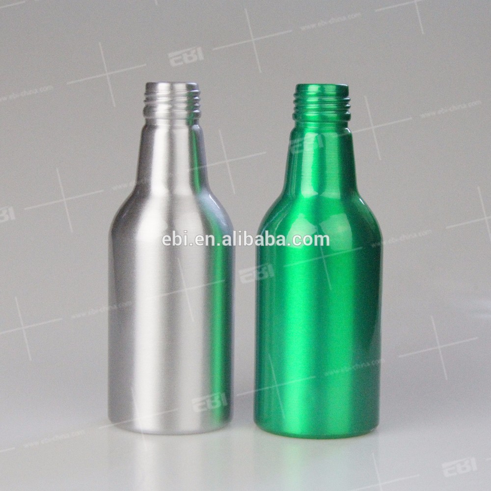 Hot sale empty aluminum beer bottle orange juice bottle aluminum milk bottles wholesale