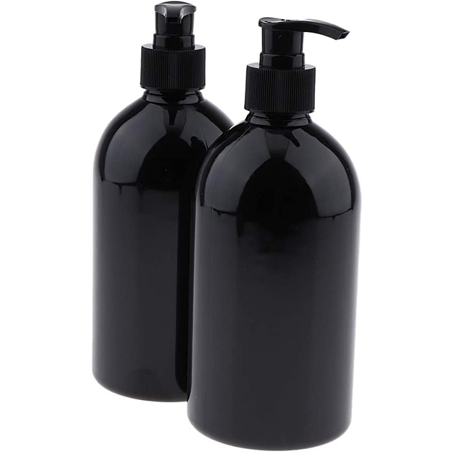 Hot sale empty cosmetic plastic bottle container with lotion pump