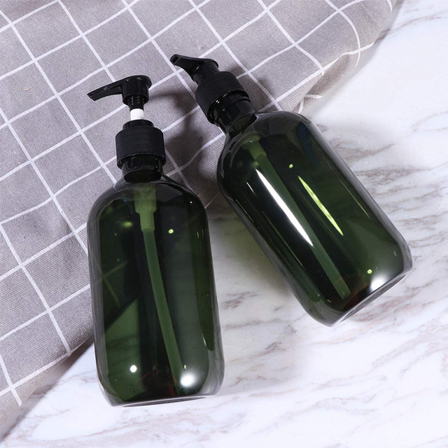 Hot sale empty cosmetic plastic bottle container with lotion pump