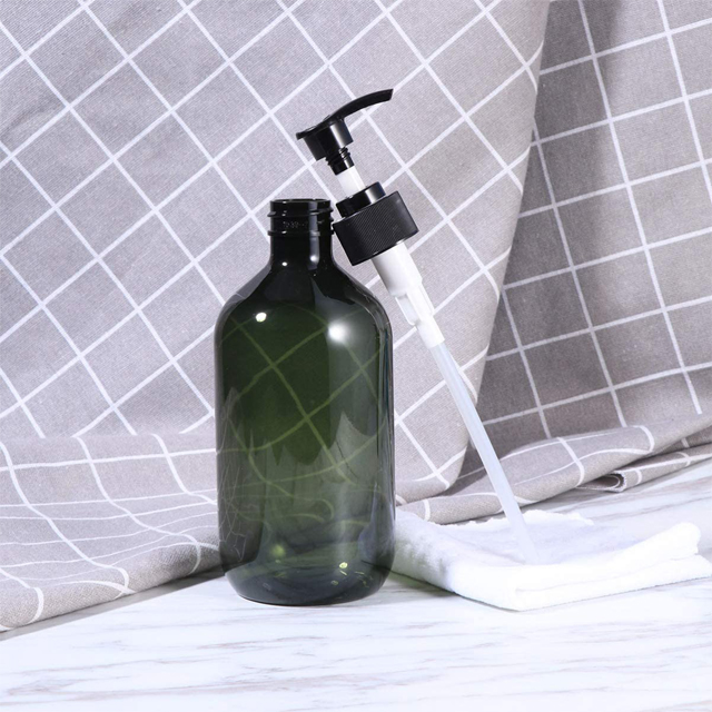 Hot sale empty cosmetic plastic bottle container with lotion pump