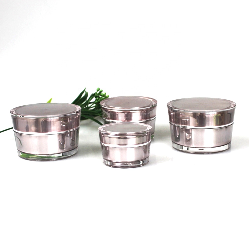 Hot sale empty luxury skin care products cosmetic packaging containers jar