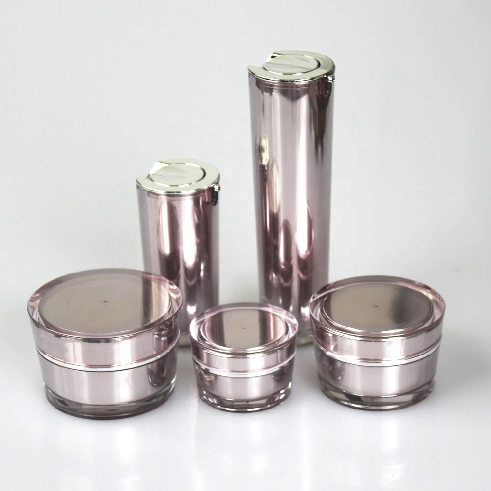 Hot sale empty luxury skin care products cosmetic packaging containers jar