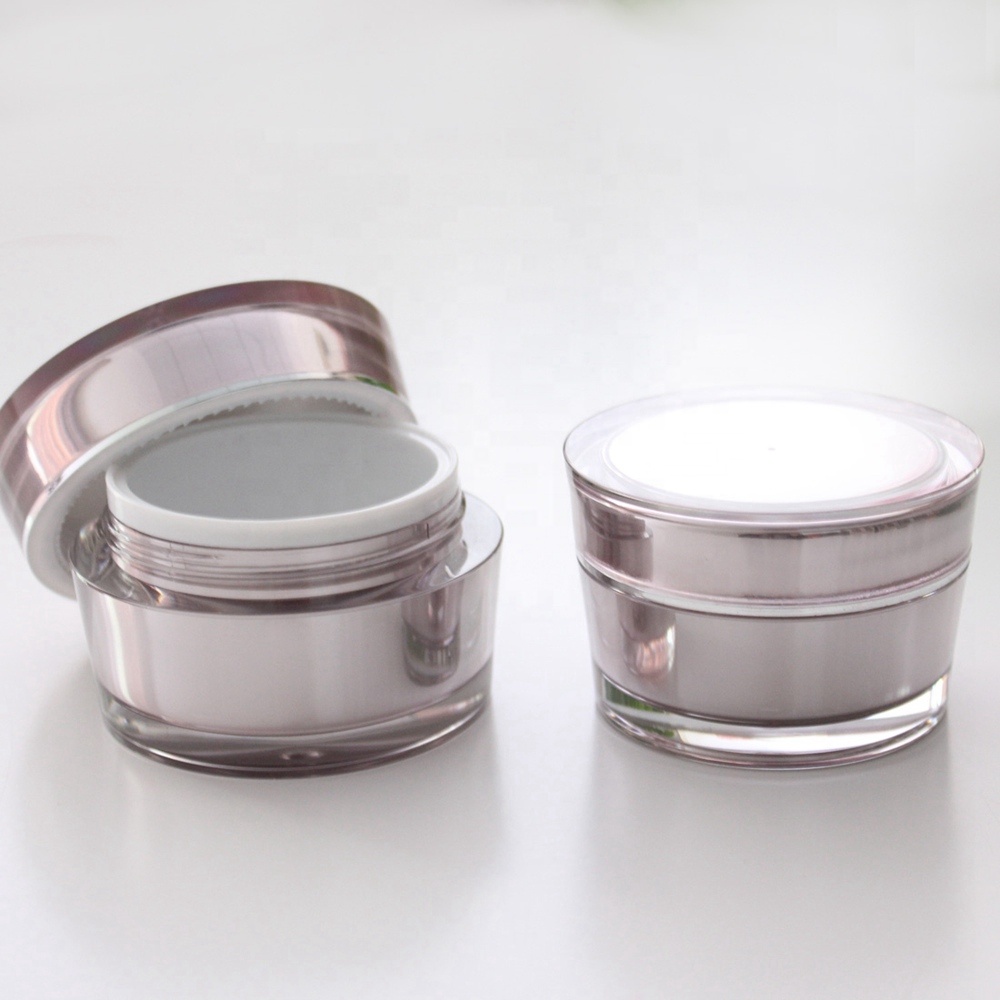 Hot sale empty luxury skin care products cosmetic packaging containers jar