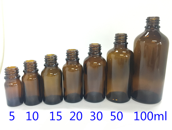 Hot sale essential oil glass bottle 5ml,10ml,15ml,20ml,30ml,50ml,100ml