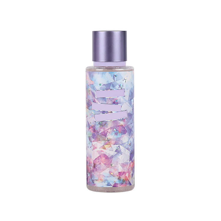 Hot sale factory PET glass vial roll custom fancy perfume atomizer pump mist sprayer bottle design 250ml