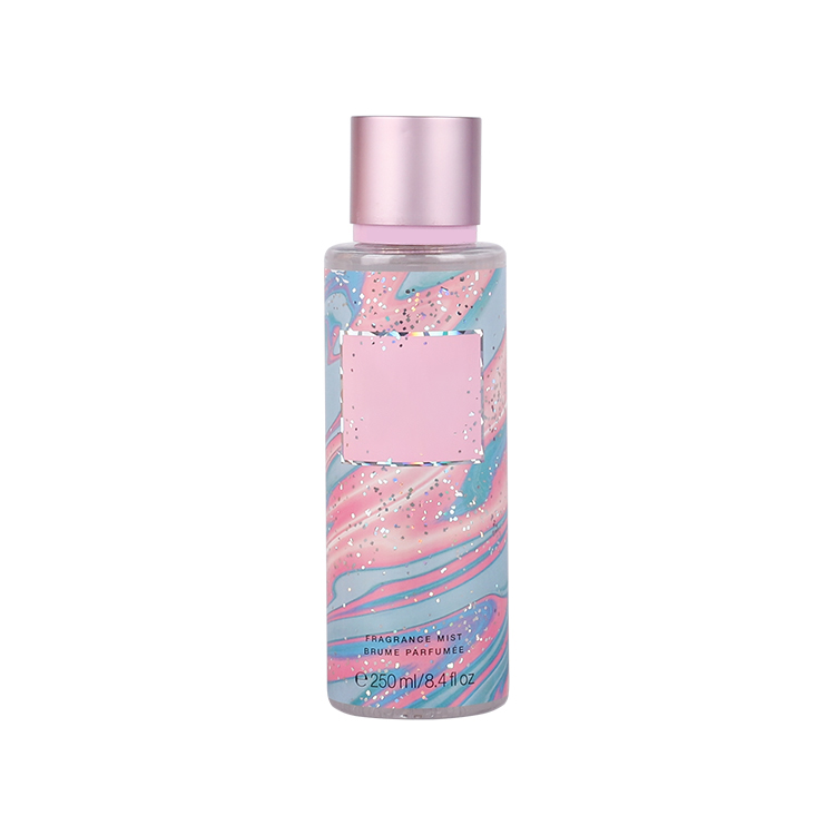 Hot sale factory PET glass vial roll custom fancy perfume atomizer pump mist sprayer bottle design 250ml