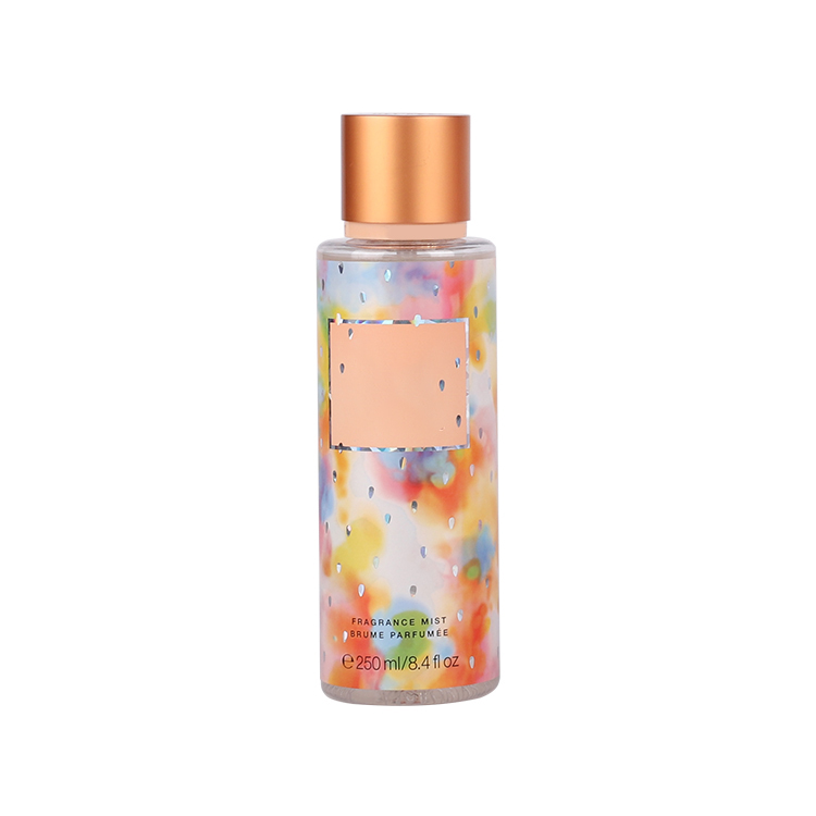 Hot sale factory PET glass vial roll custom fancy perfume atomizer pump mist sprayer bottle design 250ml