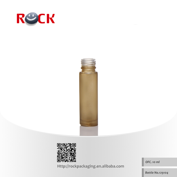 Hot sale fancy bamboo essential oil 10ml roller on glass bottle
