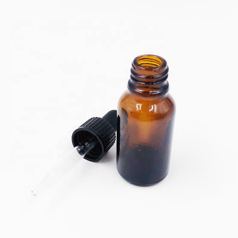 Hot sale glass dropper with 15 ml glass bottle