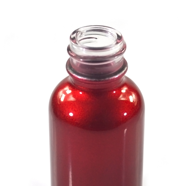 Hot sale glass product essential oil packaging 15ml 30ml 60ml 120ml clear amber blue red boston glass bottle with dropper