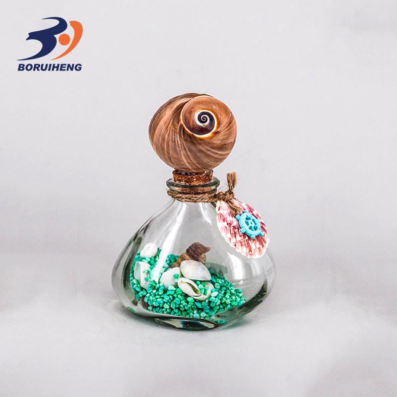 Hot sale good luck mini wine glass bottle with lid
