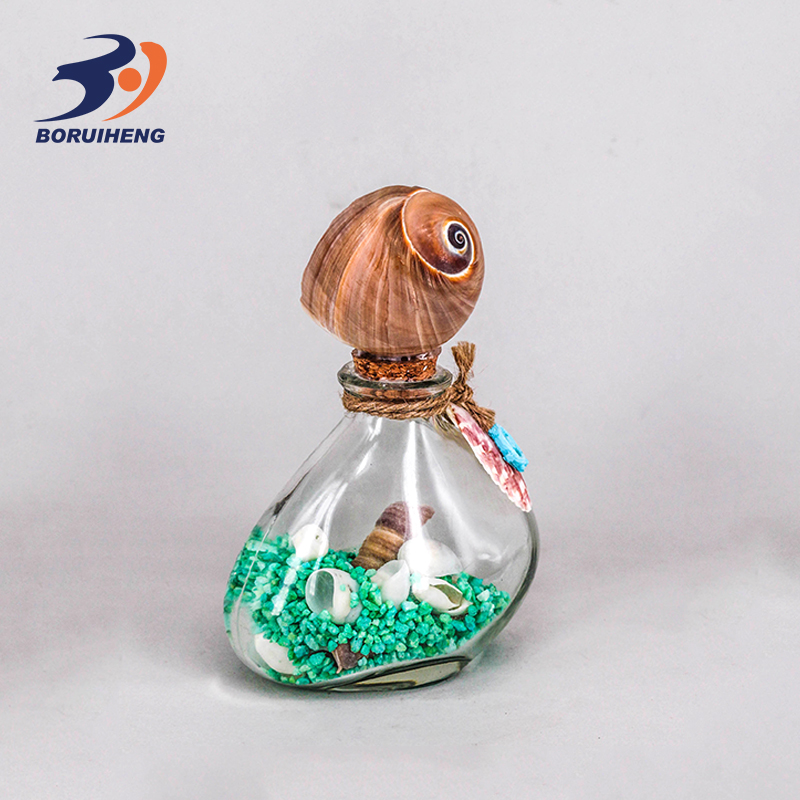 Hot sale good luck mini wine glass bottle with lid